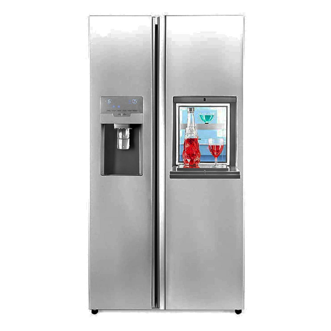 یخچال و فریزر ساید بای ساید هایپر اسنوا مدل SN8-2350SS